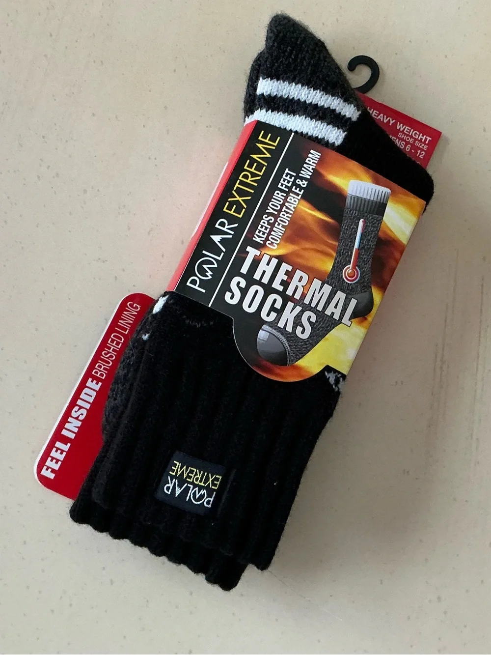 NWT Men’s Winter Thermal Socks - Size 6-12 🥾